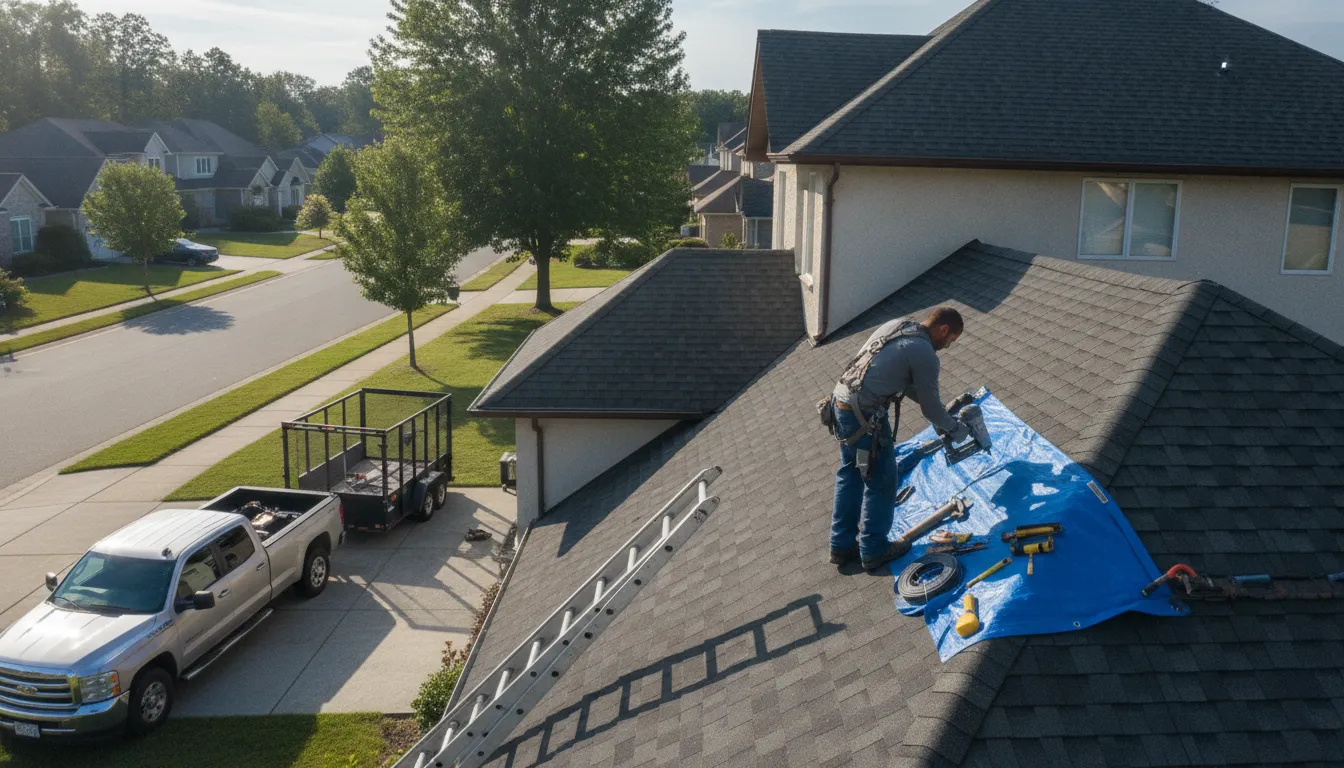 Roofing in Bethel Springs